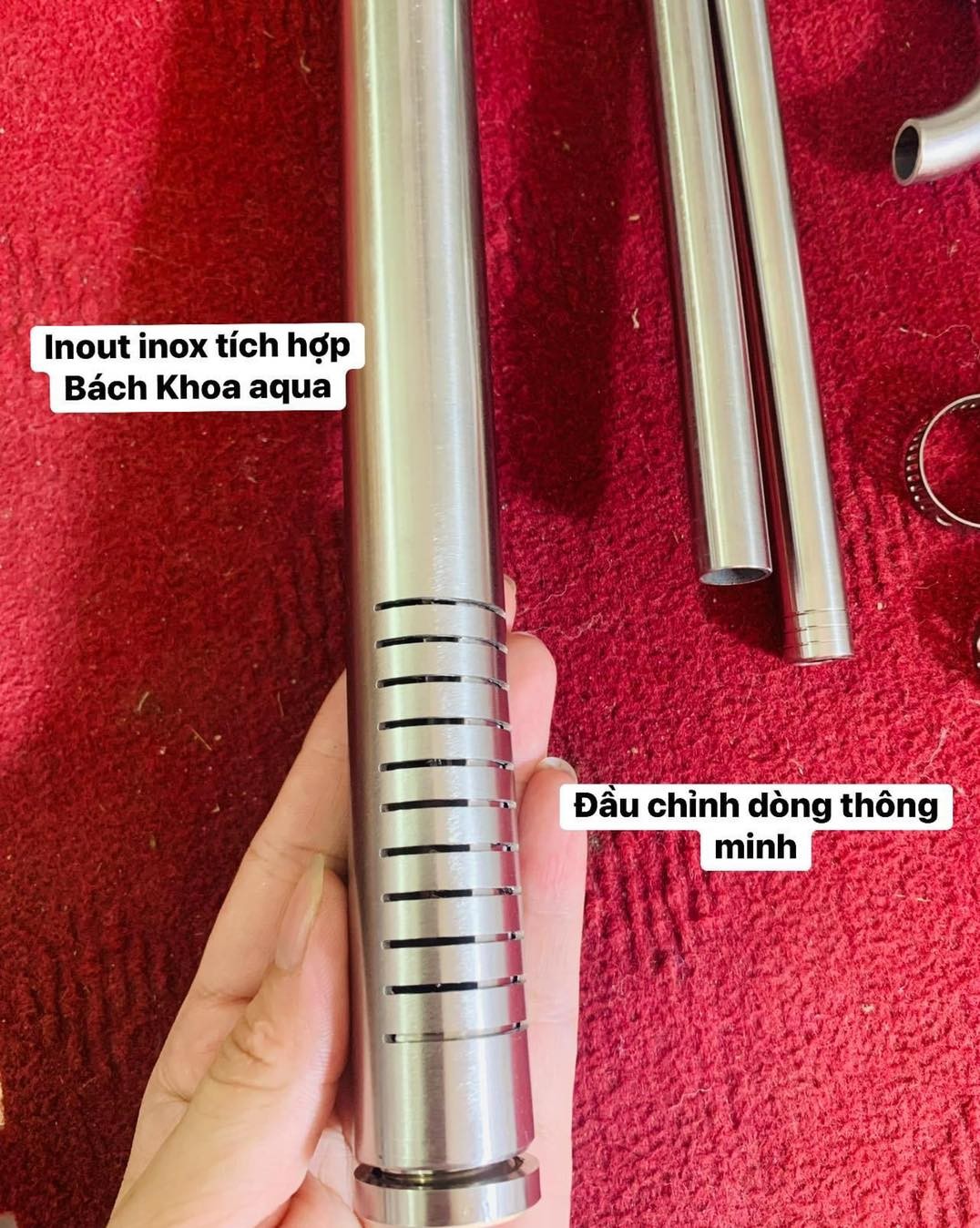 IN OUT Inox  lọc váng tích hợp đủ kích thước Fi12 / FI16 / Fi20